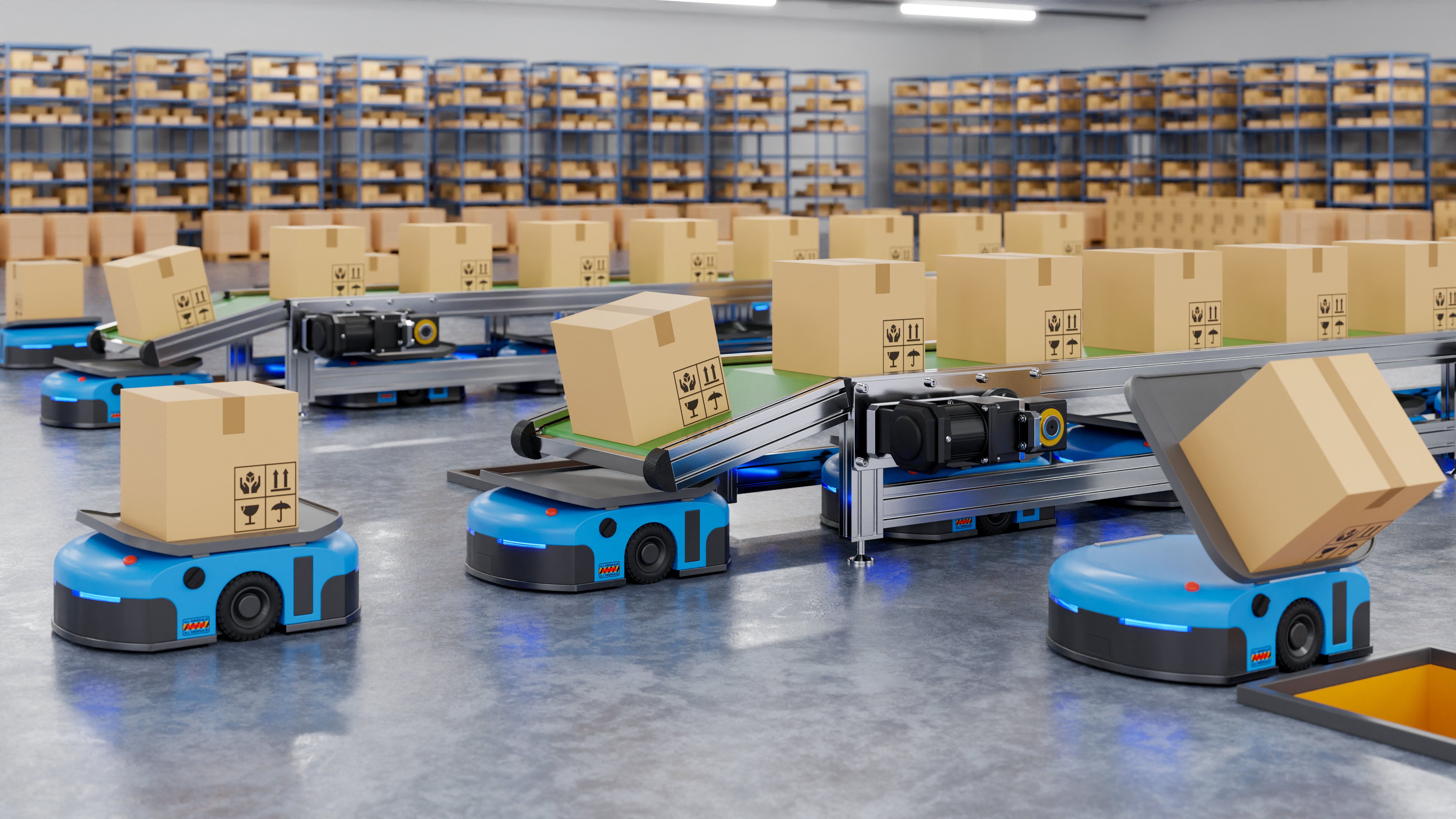 Robotic supplies shop